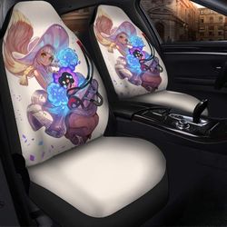 Pokemon Lillie And Nebby Seat Covers