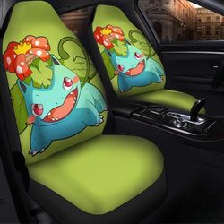 Venusaur Pokemon Chibi Car Seat Covers