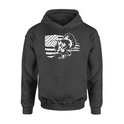 Turkey Hunting American Flag Hoodie Gifts For Hunter &8211 Fsd1318D06
