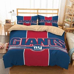 3D Customize New York Giants Bedding Set Duvet Cover Set Bedroom Set Bedlinen