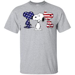 4th Of July Snoopy America Flag Shirt