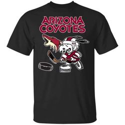 Arizona Coyotes Snoopy Hockey T-shirt Funny Fan Men Women
