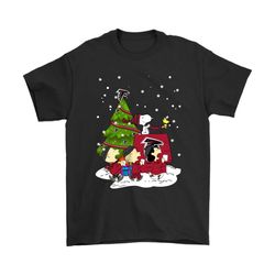 Atlanta Falcons Are Coming To Town Snoopy Christmas Shirts