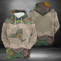 Awesome New York Mandala H14507 &8211 All Over Print Unisex Hoodie