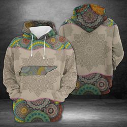 Awesome Tennessee Mandala H18532 &8211 All Over Print Unisex Hoodie