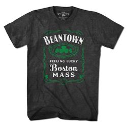 Beantown Boston Mass Label T-Shirt