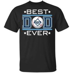 Best Dad Ever Tampa Bay Rays T-Shirt For Dad
