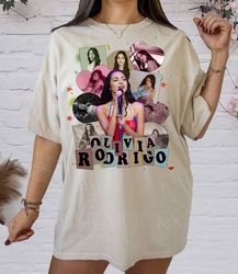 Olivia Rodrigo Unisex Tshirt, Olivia R 2024 World Tour Guts T-Shirt