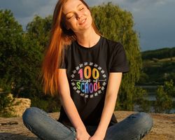 100 days of school Shirt, Happy 100 days Shirt, Teacher School Shirt, 100 days Teacher Shirt