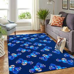 Kyogre Pokemon Pattern Carpet rug floor area rug &8211 home decor &8211 Bedroom Living Room decor
