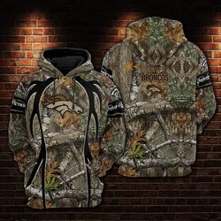 Denver Broncos Realtree Hunting Camo Limited Hoodie S569