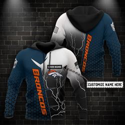Denver Broncos Personalized Hoodie BB269