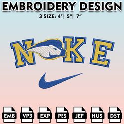 Hofstra Pride, Machine Embroidery Files, Nike Hofstra Pride Embroidery Designs, NCAA Embroidery Files