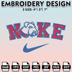 Nike St. Francis Brooklyn Terriers Machine Embroidery Files, Embroidery Designs, NCAA Embroidery Files, Digital Download