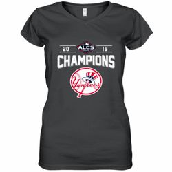 New York Yankees championship ALCS 2019 shirt Women&039s V-Neck T-Shirt