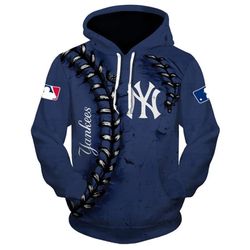 New York Yankees Hoodie 3D Style5554 All Over Printed