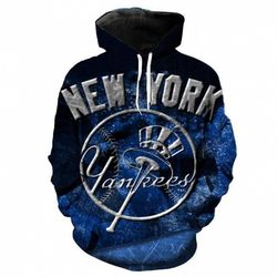 New York Yankees Hoodie 3D Style5601 All Over Printed