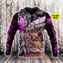 Personalized Your Name Camo Muddy All Over Printed Hoodie &8211 N311245