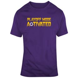 Playoff Mode Activated LeBron James Los Angeles Basketball Fan T Shirt