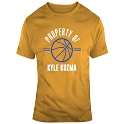 Property Of Kyle Kuzma Los Angeles Basketball Fan T Shirt