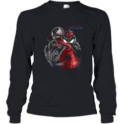 Queens of New York shirt Venom and Spiderman Long Sleeve T-Shirt