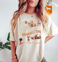 Christmas Tshirt, The Most Wonderful, Time of The Year, Believe in Santa, Christmas Shirt, Winter Retro TShirt, Graphic
