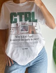 CTRL tshirt, Hip Hop shirt