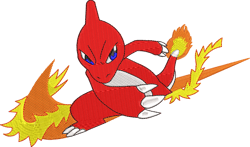 Nike x Charizard Embroidery Designs File, Nike x Pokemon Machine Embroidery Designs, Embroidery PES DST JEF Files Instan