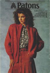 Knitting Pattern for Womens Jackets Cardigans Patons Book 842 Vintage