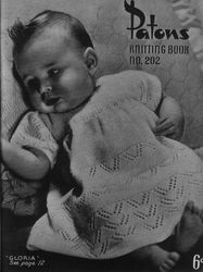 vintage coat dress etc knitting pattern for baby patons 202 vintage baby knits