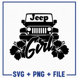 Jeep Girl Svg, American Flag Off Road Car Svg, Car Svg, Truck Silhouette Svg