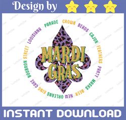 Mardi Gras Grunge Circle PNG Print File for Sublimation Or Print, Funny Mardi Gras, Fat Tuesday, Cajun, Mardi Gras Subli