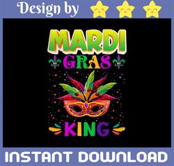 Mardi Gras King PNG,  Mardi Gras PNG, funny Mardi Gras png, Mardi Gras Sublimation PNG, Happy Mardi Gras, Fleur De Lis