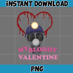 Horror Valentine Png, Valentine Killer Story Png, Be My Valentine Png, Be Mine Character Movie Png, Digital File (28)