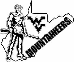 MOUNTAINEERS VECTOR FILE Black white vector outline or line art file