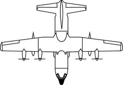 C-130J SUPER HERCULES AIRCRAFT PLANE LINE ART VECTOR FILE Black white vector outline or line art file
