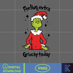 Grinch Png, Christmas Png, Merry Christmas Png, Funny Christmas Png, Christmas Shirt Png, Grinch Png (14)