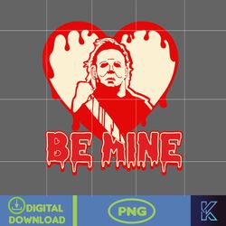 Horror Valentine Png, Valentine Killer Story Png, Be My Valentine Png, Be Mine Character Movie Png, Digital File (15)