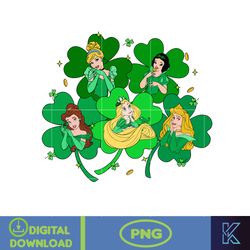 Princess St Patrick's Day Png, Happy St Patrick's Day Png, Cartoon St Patrick's Day, Saint Patrick's Day, Feeling Lucky.