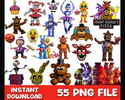 Five Nights at Freddy's Custom Name Double Layer Blanket Kids and Adult Bedroom Decor Christmas Gifts