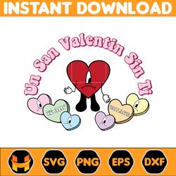 Bad Bunny Valentines Day Svg, Benito Svg, Un Valentina Sin Ti, Bad Bunny Svg, Cricut Svg, Valentine's Day (19)