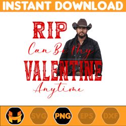 Yellowstone Valentines Sublimation Design, Western Valentine Png, Valentine's Day Png, Instant Dowload (8)