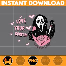 Ghostface Horror Valentine PNG, Valentine's Day Horror Character, Horror Valentine Png, Valentine's Day Png (10)