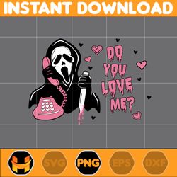 Ghostface Horror Valentine PNG, Valentine's Day Horror Character, Horror Valentine Png, Valentine's Day Png (7)