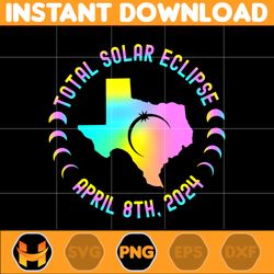 Total Solar Eclipse April 8TH.2024 Png, Twice In A Lifetime Eclipse Solar Png, America Guitar Totality April 8th 2024