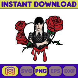 Valentine Wed Addams Png, Valentine Movies Png, Valentine Wednes Png, Nevermore Academy Png (15)