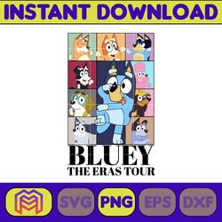 Bluey The Eras Tour Png, Bluey Friends Png, Bluey Png, Bluey Family Png, Bluey Mom Png, Bluey Dad Png