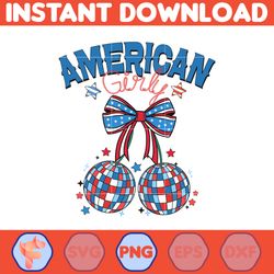 American Girly Png, Coquette 4th Of July Png, 4th Of July Png, American Flag Png, Fourth Of July Png, Coquette Png