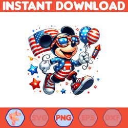 Mickey 4Th Of July Png,Funny Cartoon Fourth Of July Png, Cartoon Independence Day Png, 4th Of July Png