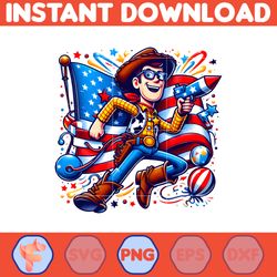 Toy Story 4Th Of July Png,Funny Cartoon Fourth Of July Png, Cartoon Independence Day Png, 4th Of July Png